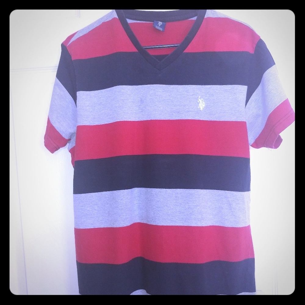 U.S.P.A  colorblock tee